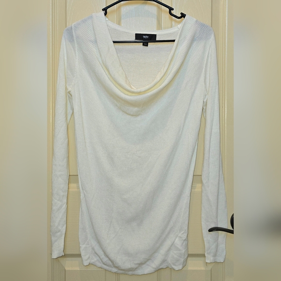 Mossimo Supply Co. Sweaters - MOSSIMO Cream cowl-neck knitted sweater